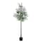 6ft. Potted Pre-Lit Artificial Olive Tree with Warm White LED Lights